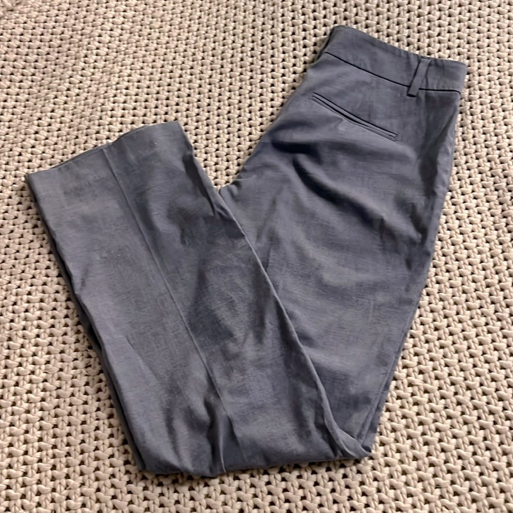 Ann Taylor grey blue slacks